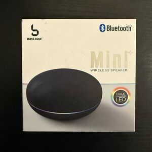 Bass Jaxx Mini Wireless Speaker with Color Changing LED